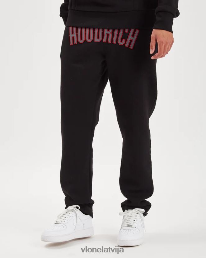 vīriešiem apakšā Vlone og essence joggers melni/ličī/dzelzs vārti 6BLFRJ374