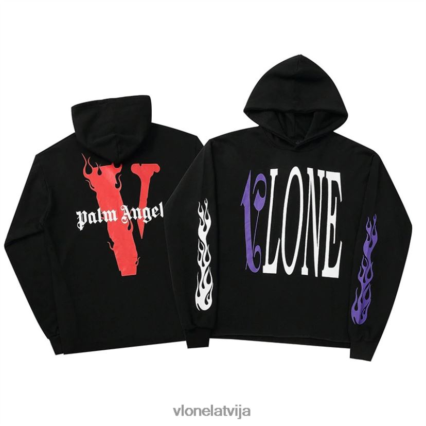 vīriešiem tops Vlone jauna palmu eņģeļa hip hop kapuce 6BLFRJ63