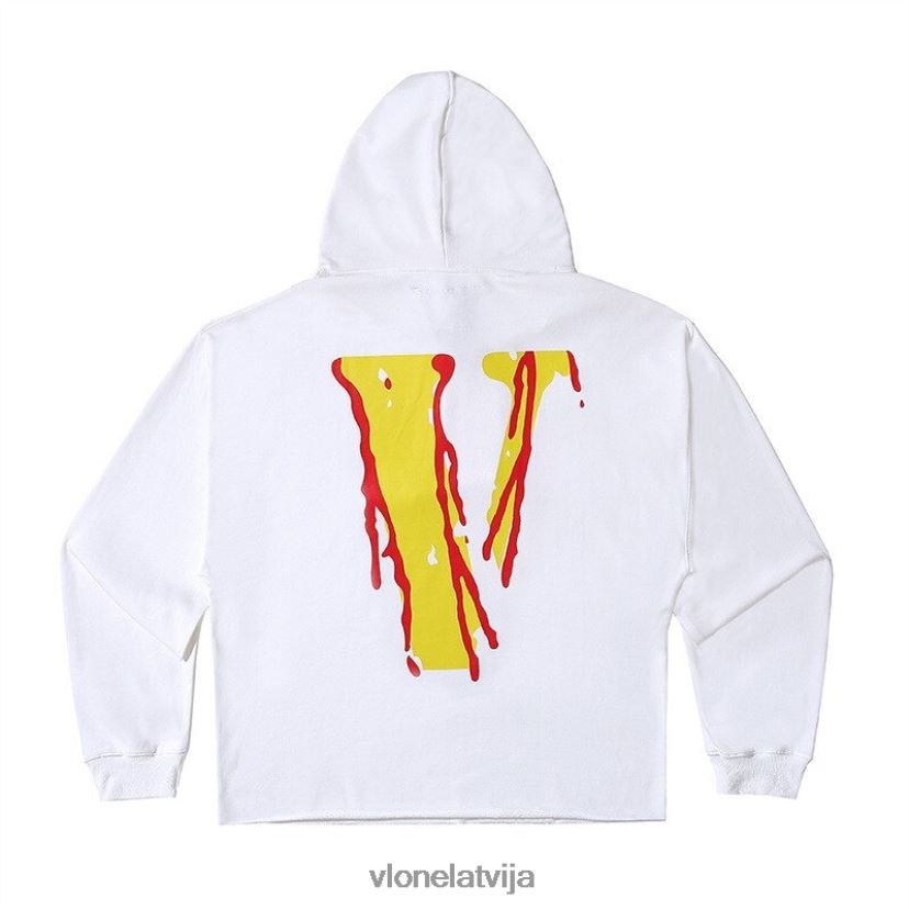 vīriešiem tops Vlone smaidīga sejas kokvilnas kapuce 6BLFRJ71