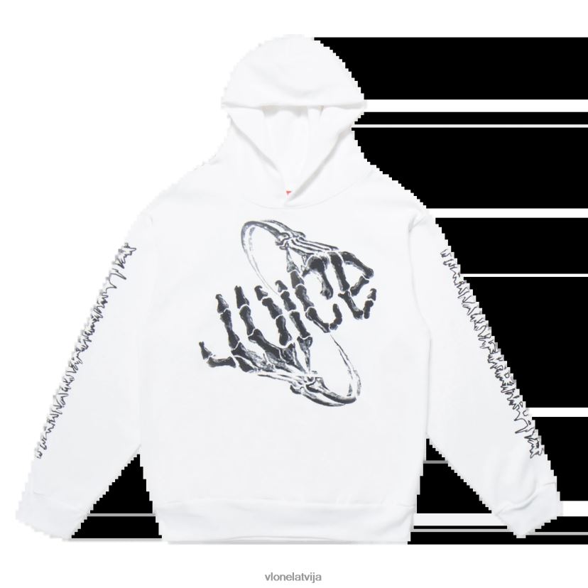 vīriešiem tops Vlone sulu wrld kauli kapuci balts 6BLFRJ5