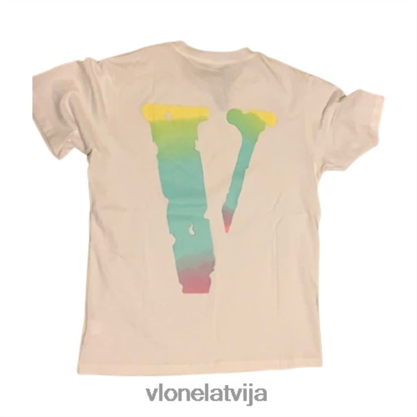 vīriešiem tops Vlone Runtz balts kokvilnas t krekls 6BLFRJ248