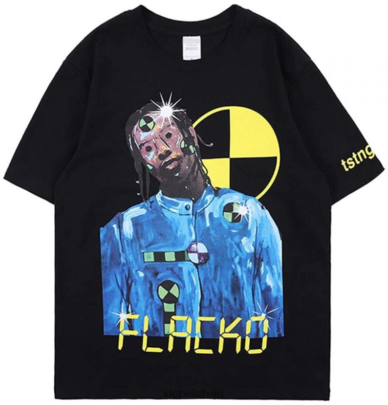 vīriešiem tops Vlone asap testēšana hip hop repera t kreklu 6BLFRJ287