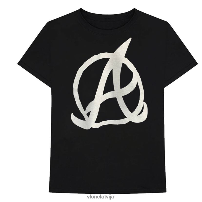 vīriešiem tops Vlone atlanta braves t krekls melns 6BLFRJ179