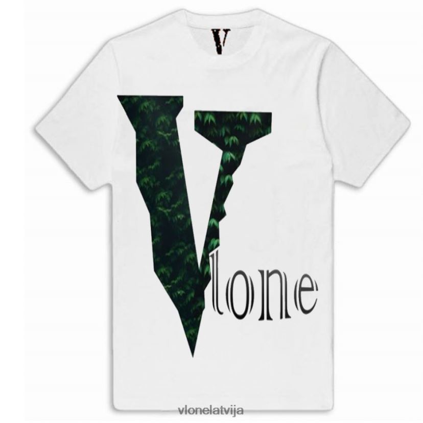 vīriešiem tops Vlone augu koku logotipa t krekls 6BLFRJ305