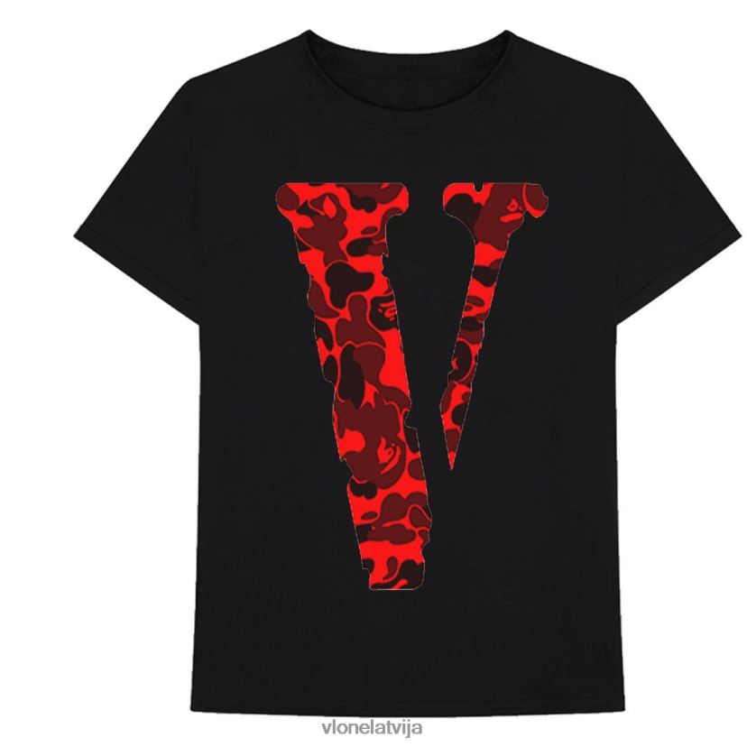 vīriešiem tops Vlone camo t krekls 6BLFRJ126