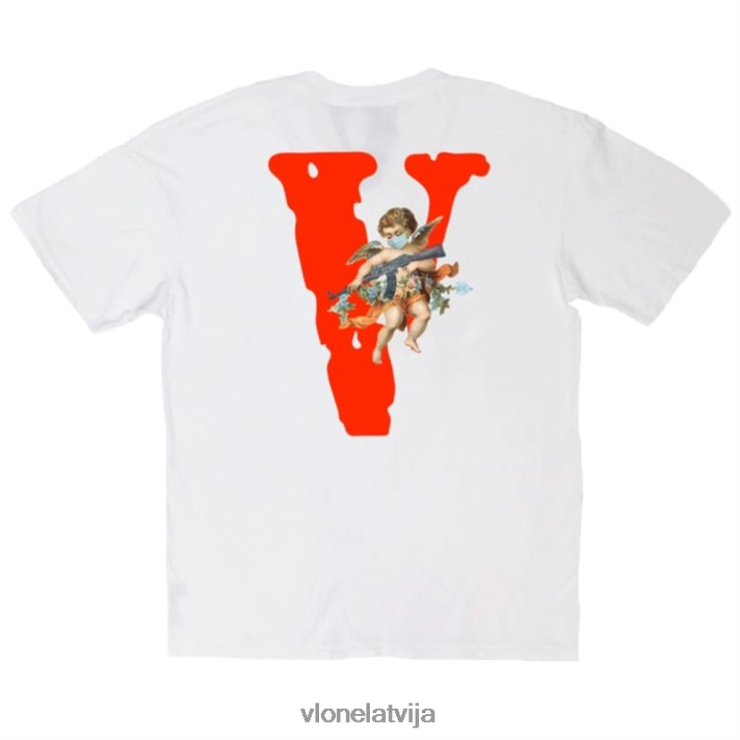 vīriešiem tops Vlone draugi cupid gun t krekls 6BLFRJ345