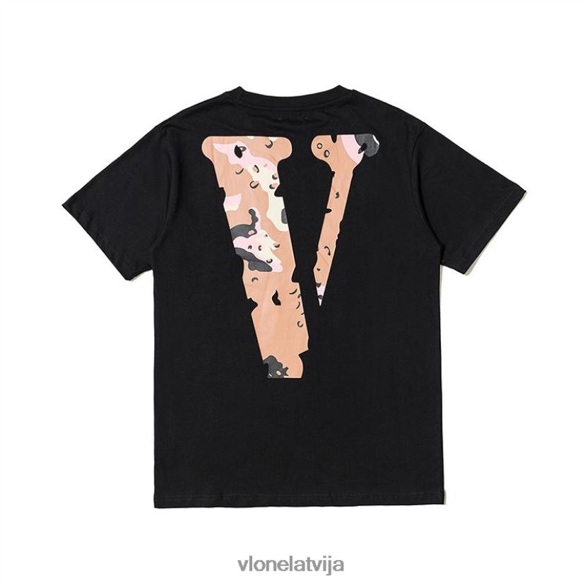 vīriešiem tops Vlone draugi desert camo ekskluzīvs melns t krekls 6BLFRJ256
