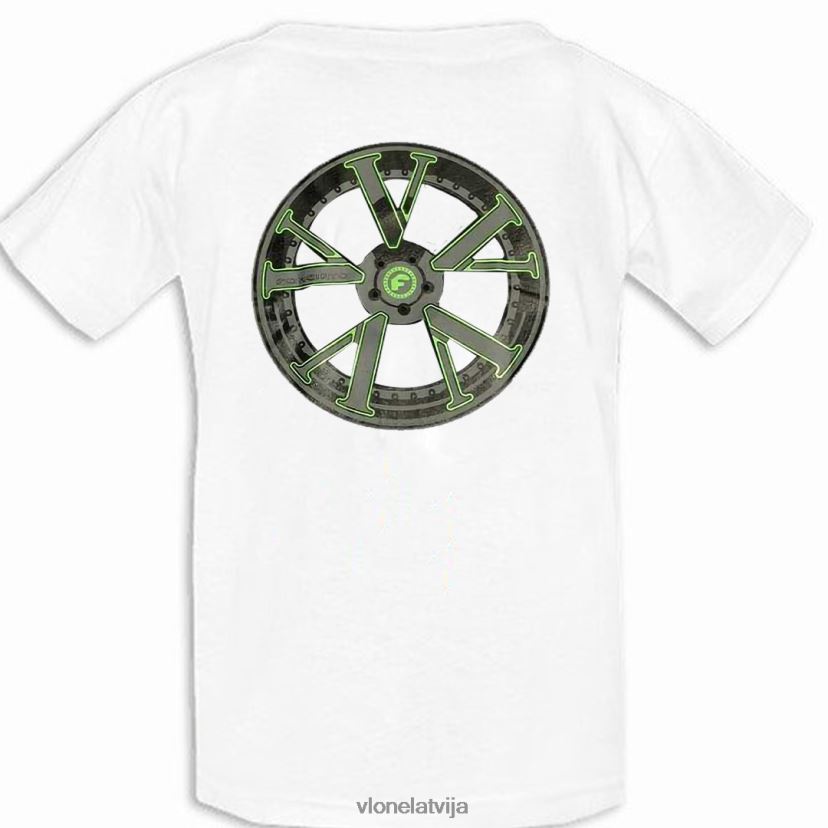 vīriešiem tops Vlone forgiato balts t krekls 6BLFRJ209