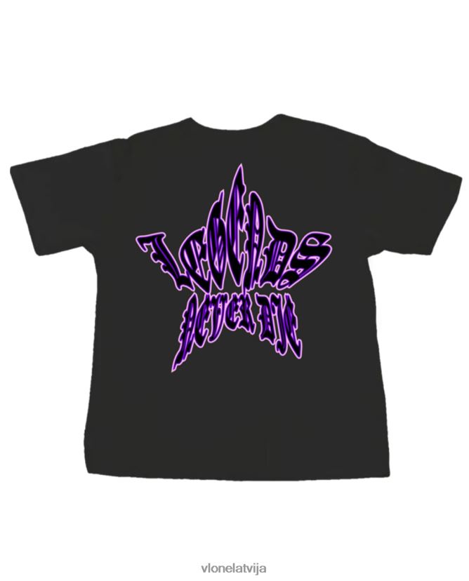 vīriešiem tops Vlone juice wrld leģenda tee melna 6BLFRJ115