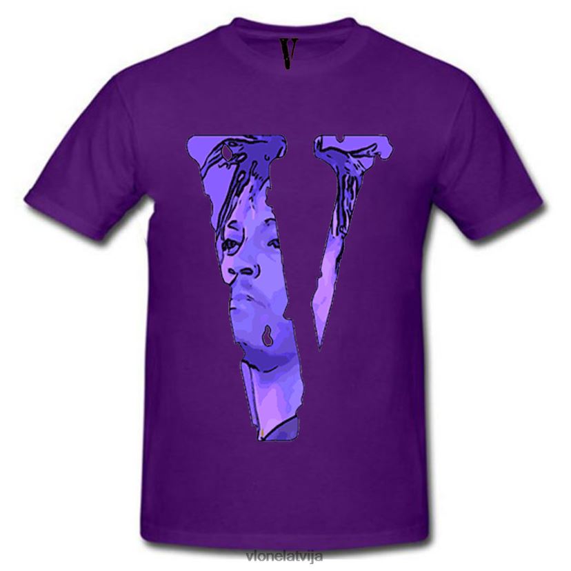 vīriešiem tops Vlone juice wrld legends never die t kreklu priekšā 6BLFRJ145