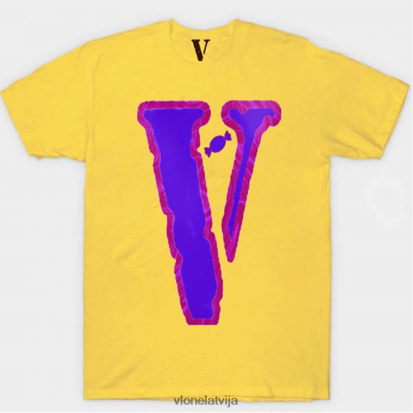 vīriešiem tops Vlone kokvilnas marmora t krekls 6BLFRJ273