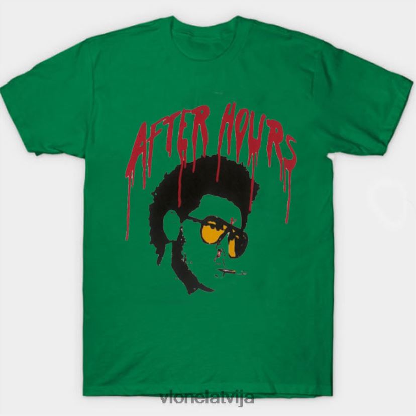 vīriešiem tops Vlone pēc stundām i afro tee 6BLFRJ332