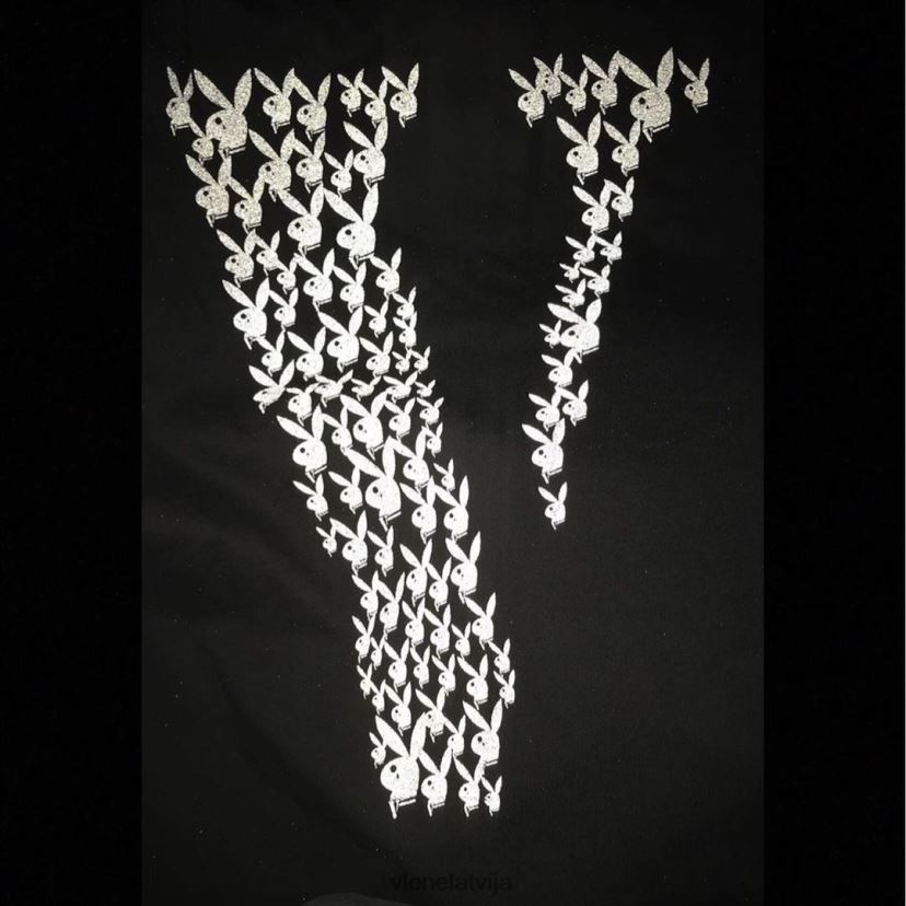 vīriešiem tops Vlone playboy carti zaķa melns t krekls 6BLFRJ201