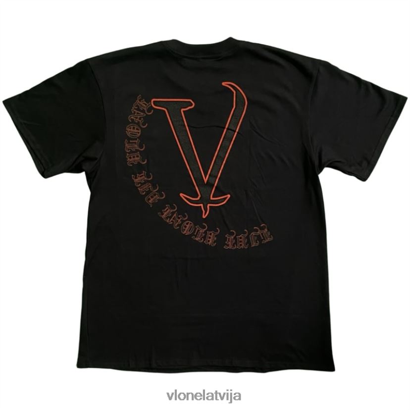 vīriešiem tops Vlone sēra gotiskā grafiskā tēja 6BLFRJ264