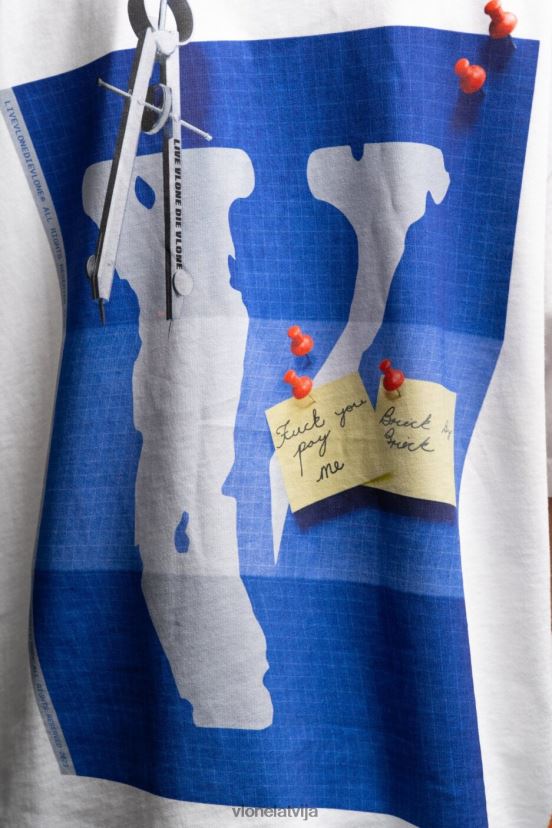 vīriešiem tops Vlone t krekla zīmējums 6BLFRJ109