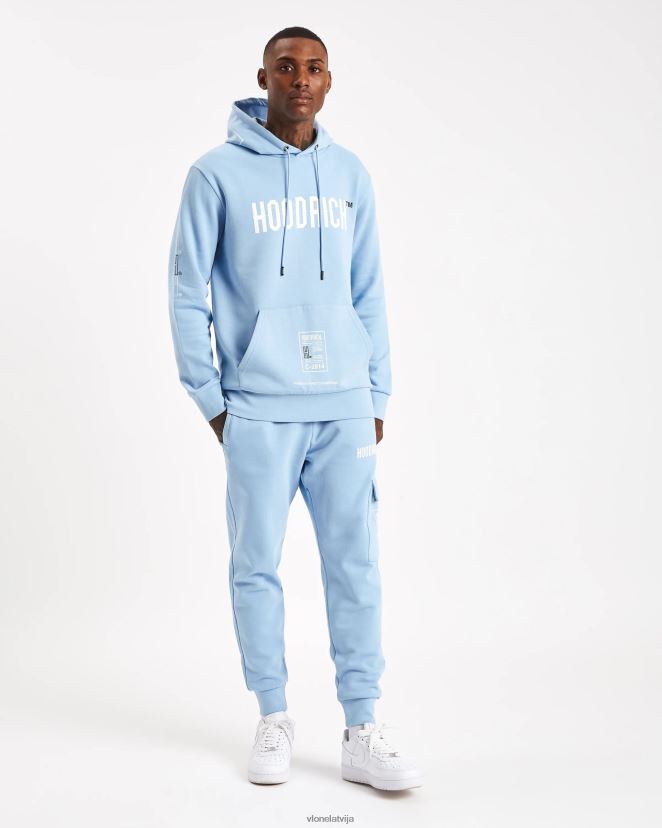 vīriešiem tops Vlone hoodrich og akira v6 cargo treniņtērps baby blue 6BLFRJ372